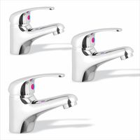 Willow Basin Mixer Chrome with 35mm Cartridge - 3 Pack